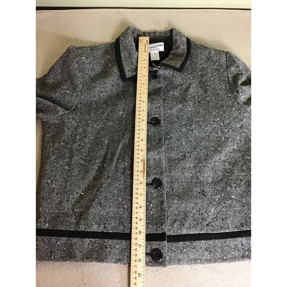 Pendleton Women  Vintage Tweed Blazer Sz 12 Run small 8/10 - Picture 6 of 10